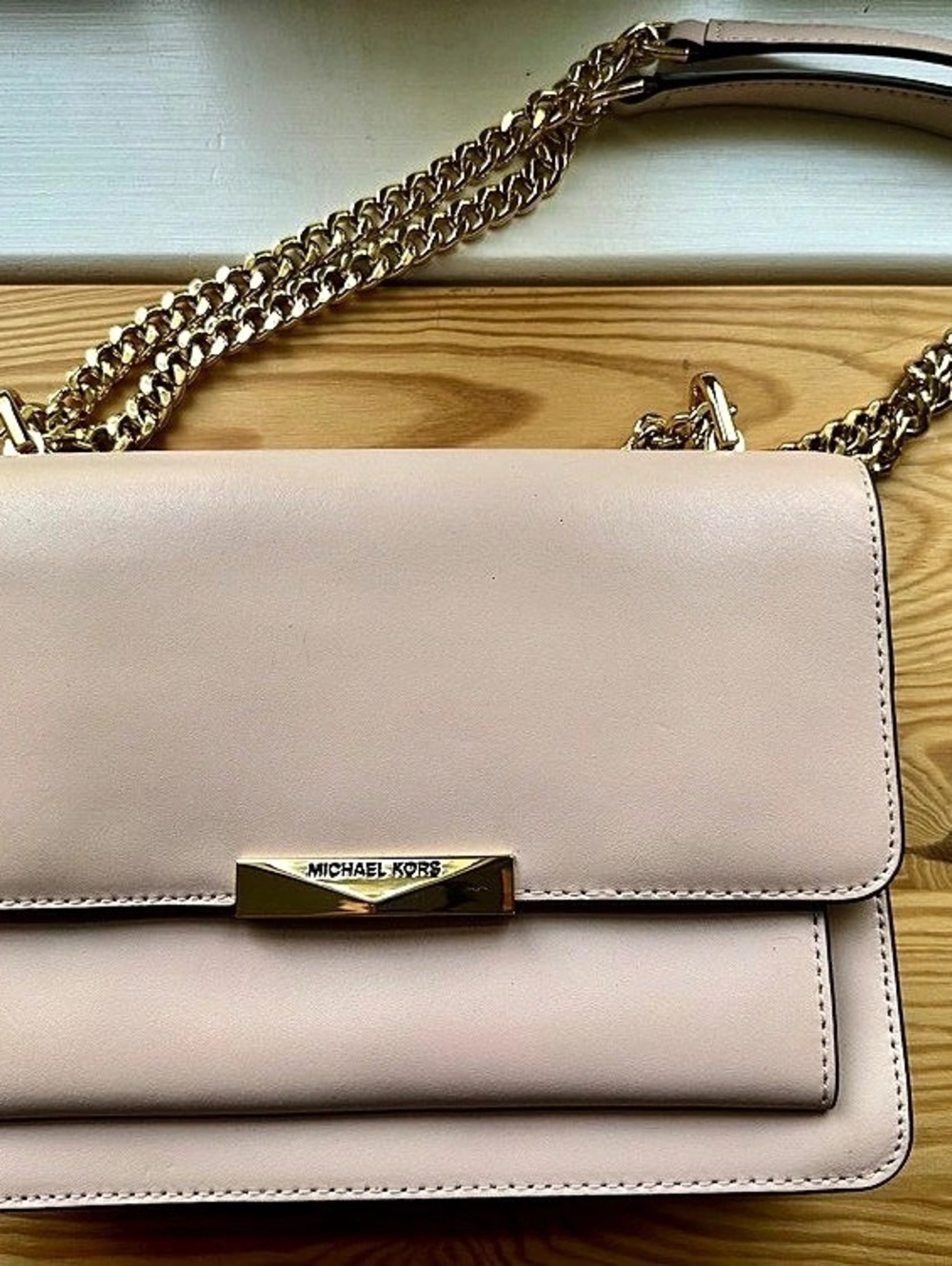 Michael Kors Whitney Medium Flap Shoulder Bag Pink